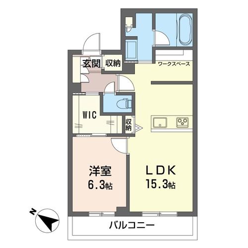 ウィズプラス東川口の間取り