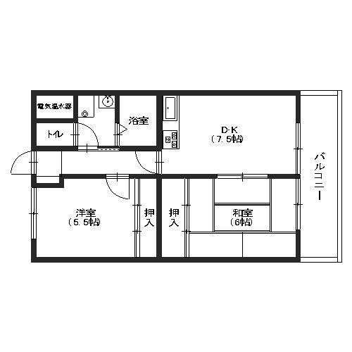 ピアニシオン大野城の間取り