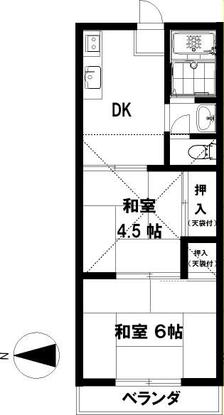 ペパーミントハウスの間取り