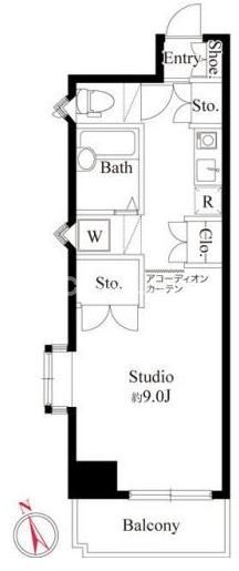 アンシャンテ21の間取り