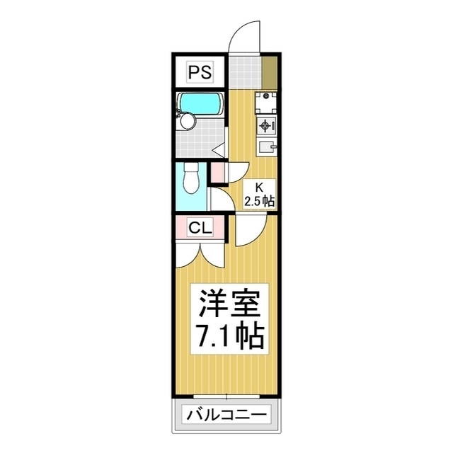 あすなろマンションの間取り