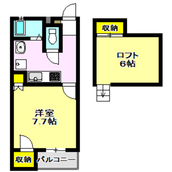 ＺＥＳＴ岩押の間取り