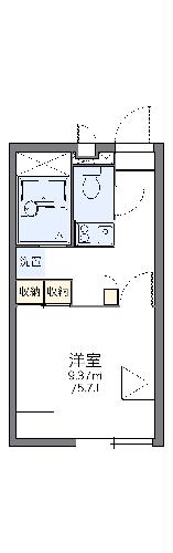 レオパレス赤田IIの間取り