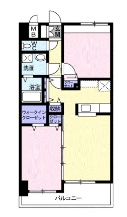 船橋市海神町東のマンションの間取り