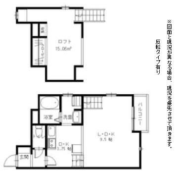 グランメゾン馬場の間取り