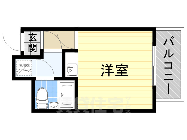 堺市堺区櫛屋町東のマンションの間取り