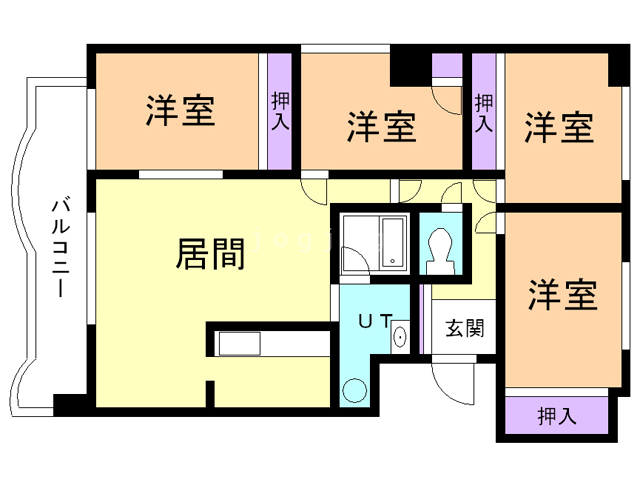 エルグレースの間取り