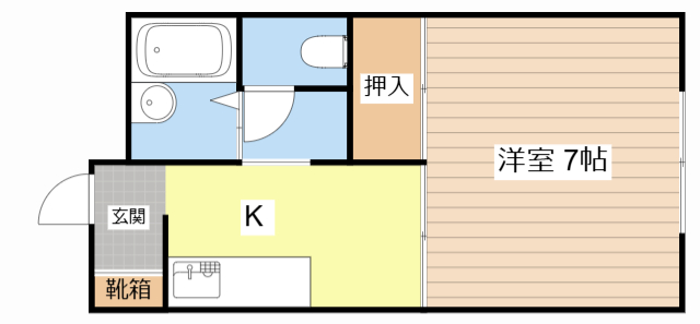 愛知郡愛荘町東出のアパートの間取り