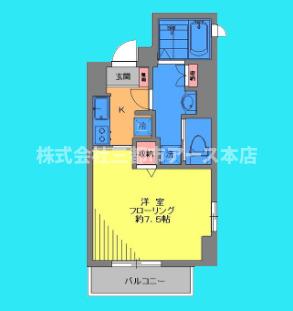 朝日マンションの間取り