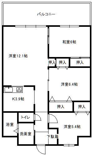 Ｌｅ　Ｌａｆｆｉｎｅの間取り