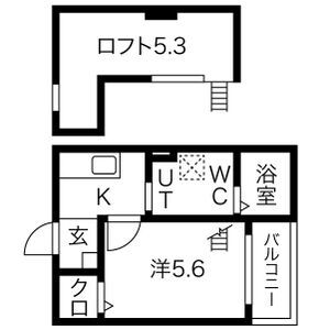 シティリバー南十一番の間取り