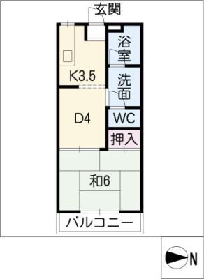 リバーシティ安井の間取り