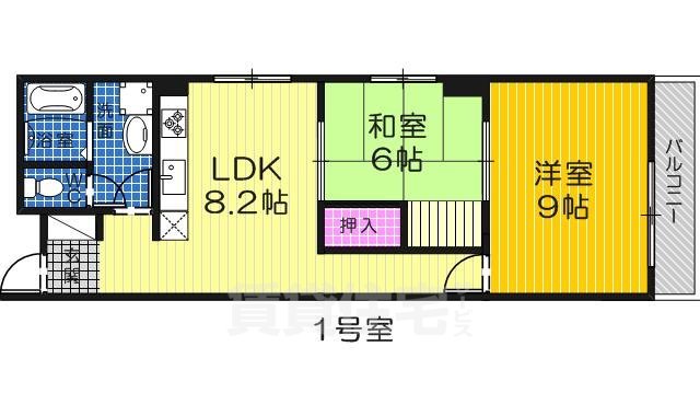 大石ビルの間取り