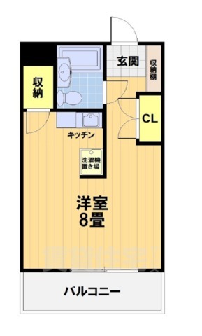 京都市西京区大枝塚原町のマンションの間取り