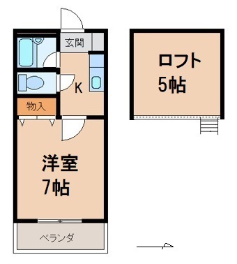 エスポアール西浜の間取り