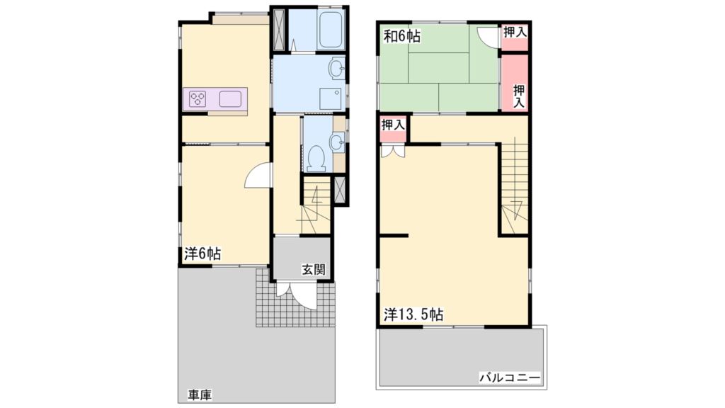 【新在家貸家の間取り】