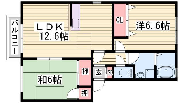 プレミール　I棟の間取り