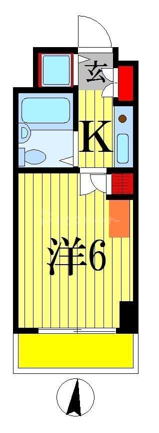 船橋市印内のマンションの間取り