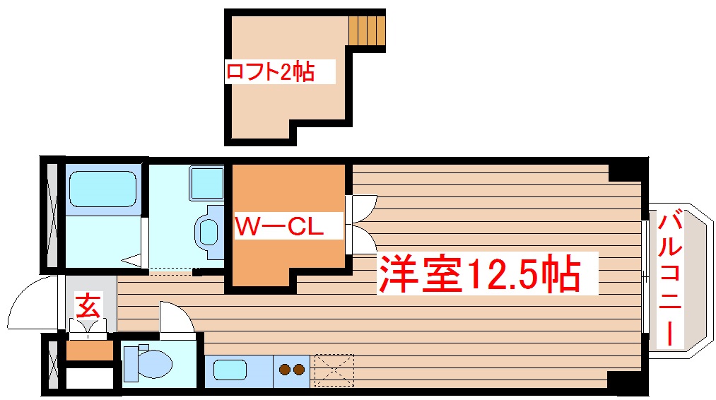 サンフェリーチェ・17の間取り