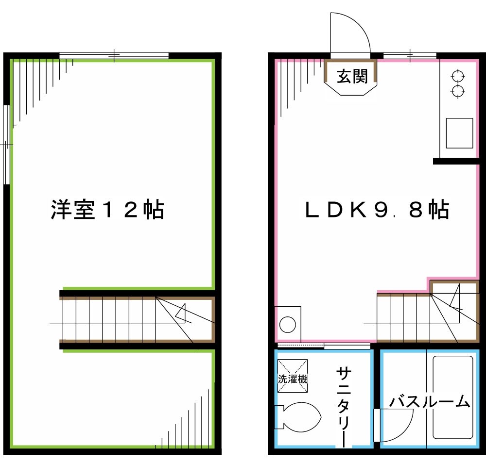 プラムの間取り