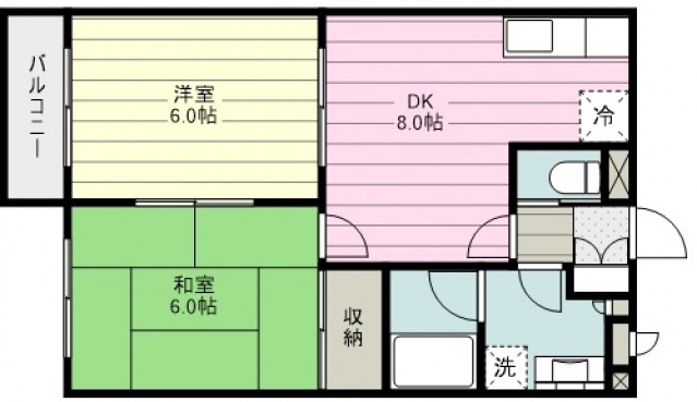 メープルヒルズの間取り