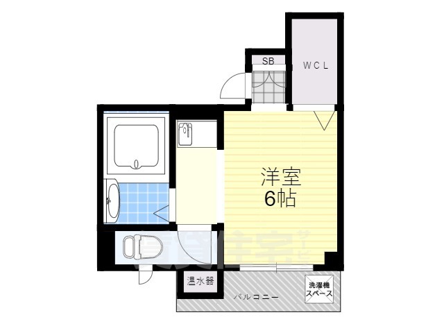 摂津市正雀本町のマンションの間取り