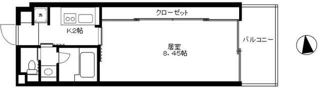 【メゾンブランシェの間取り】