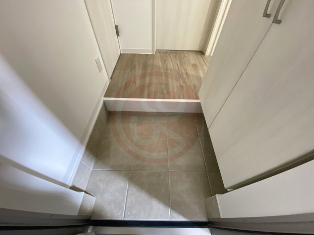 玄関　同一施工