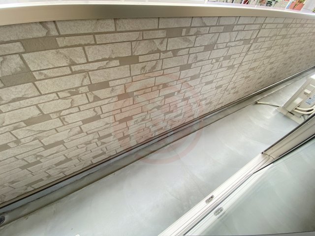 バルコニー　同一施工