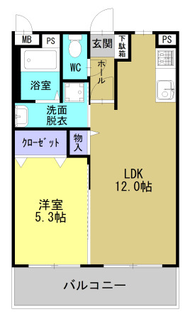 リックスフィアの間取り