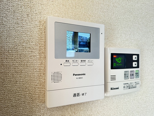 セキュリティ　防犯対策に有効なカメラ付きインターホン！録画機能が付いている