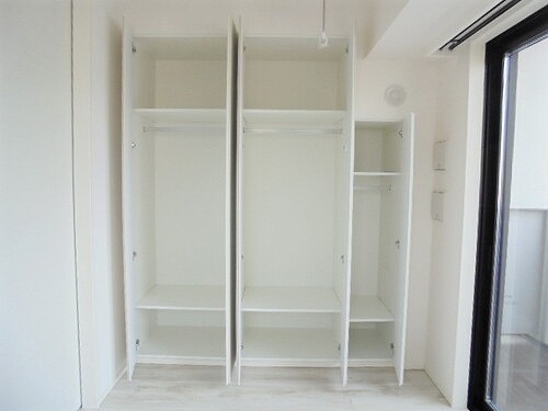 収納　収納があります