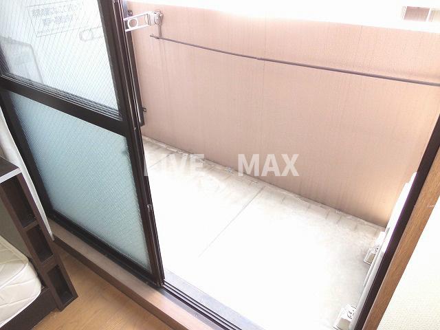 バルコニー　※別部屋のお写真になります