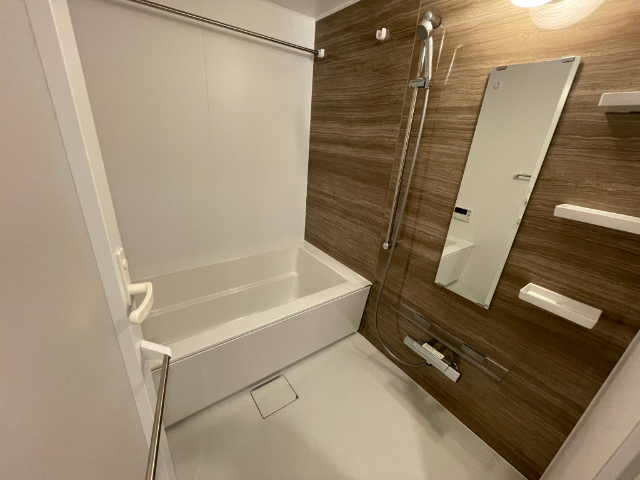 バス・シャワールーム　２０２号室の写真になります。