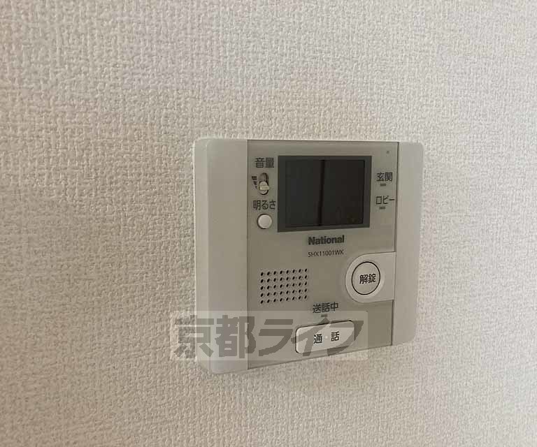 セキュリティ　来客確認も安心です！