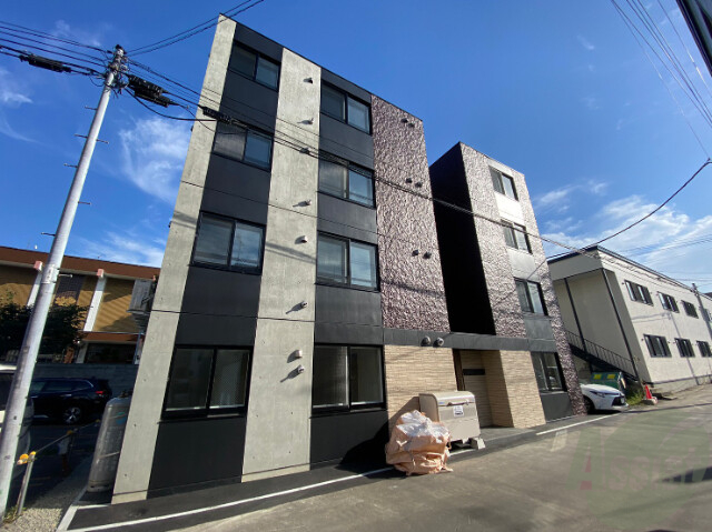 建物外観　札幌市豊平区豊平３条６「ミレイル豊平」