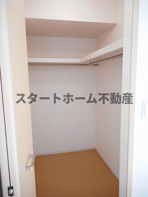 収納　十分な収納スペースがあります