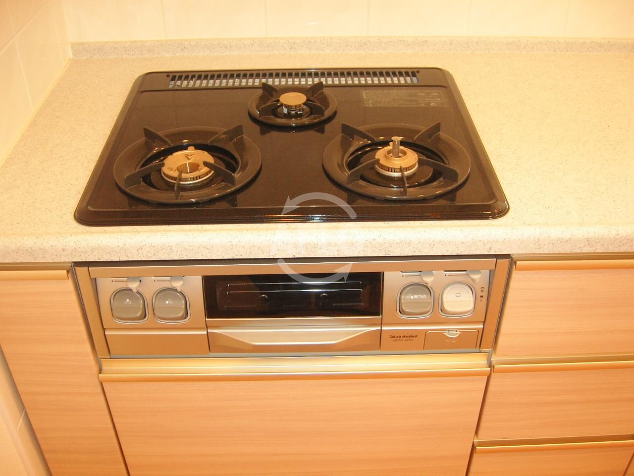 その他　レジディア都島I　３口ガス