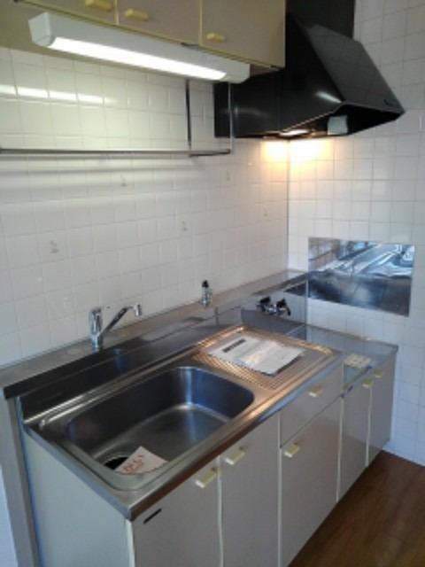 キッチン　お好きなガスコンロが設置できます。