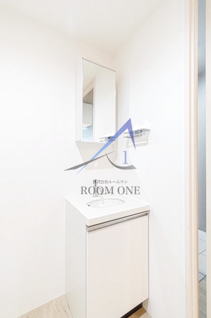 洗面設備　洗面台です。