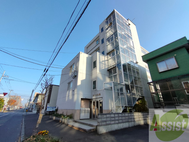 建物外観　札幌市北区北２２条西「ロイス札幌」