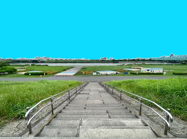 公園　虹の広場(荒川河川敷)（公園）まで1429m