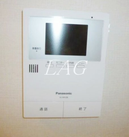 セキュリティ　モニター付インターホンです。