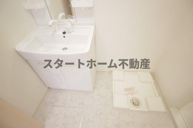 洗面設備　洗面所です