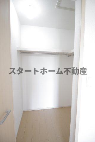 収納　収納のためのスペースです