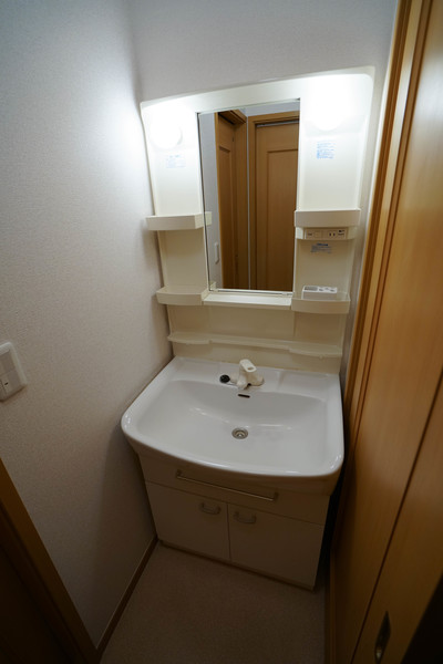 洗面設備　同じ間取りの画像です