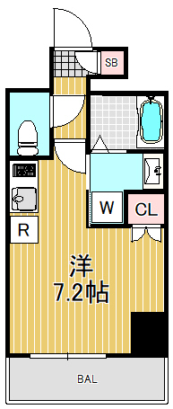 ラクラス中延の間取り写真