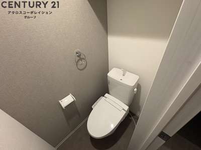 トイレ　ウォシュレット付きのトイレです！