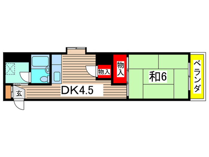 芳賀興産ビルの間取り写真
