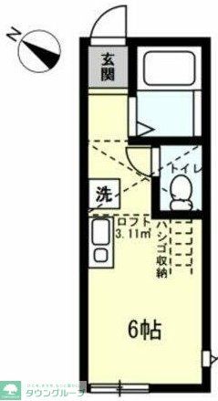 相鉄いずみ野線 二俣川駅 徒歩13分 2階建 築11年の間取り写真